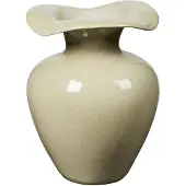 Broste Copenhagen Florentina Bodenvase beige M 32cm