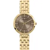 Jacques Lemans 1-2211F Damenuhr Milano Goldfarben/Braun