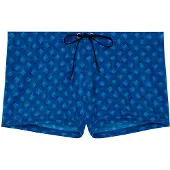Hom Badeshorts Swim Shorts Trinacria in navy print | Gr.: L