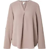 QS Bluse in 9625_hellbraun | Gr.: 36