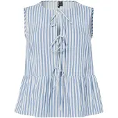 Pieces Pcjolly Gebundenes Top | Blau | L