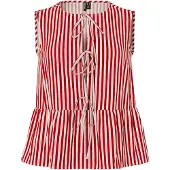 Pieces Pcjolly Gebundenes Top | Rot | XL