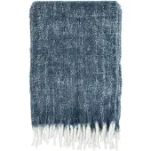 Södahl - Brushed Decke, 150 x 200 cm, indigo