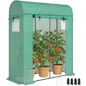 Outsunny -Gewächshaus-170L x 68B x 200H cm-Grün