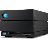 LaCie 2BIG DOCK, 16 TB, 3,93 kg, Desktop, Schwarz