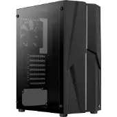 Aerocool Mecha, Midi Tower, PC, Schwarz, ATX, micro ATX, Mini-ITX, Acrylnitril-Butadien-Styrol (ABS), SPCC, Gaming