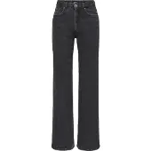ONLY Juicy Wide Leg Hochtaillierte Jeans Schwarz 29 / 30 Damen Schwarz 29