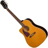 Epiphone J-45 Studio EC linkshändig naturfarben