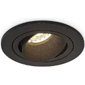 HOFTRONIC™ LED Einbaustrahler 4W 2700K GU10 Schwarz dimmbar schwenkbar IP20