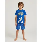 Sonic Pyjama, Blau, 140-146