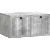 vidaXL Wandmontierter TV-Schrank Betongrau 59,5 x 41 x 30 cm