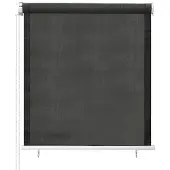 vidaXL Außenrollo 85 (B) x 140 (H) cm Anthrazit