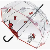 Hello Kitty Regenschirm, Durchsichtig