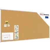 Allboards Pinnwand mit Alurahmen 240x120cm