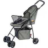 Ferplast Passeggino per piccoli cani GLOBETROTTER Passeggino pieghevole cani di
