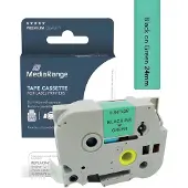 MediaRange Schriftband kompatibel zu Brother TZe-751, Permanent haftend, 24 m...