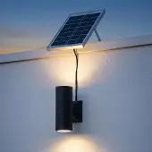 LumenXL Dimmbare Solar-Außenwandleuchte - Seth