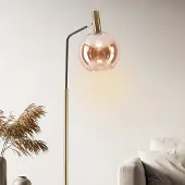 LumenXL Stehleuchte mit Glaskugel - Singh