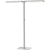 SLV 1007467 WORKLIGHT PRO, LED Stehleuchte, 150W, 4000K, Touch, grau