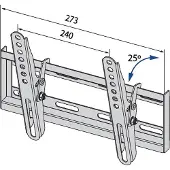 TB TV wall mount -251 up to 42 inches 20kg max VESA 200x200