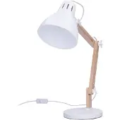 Solight Falun Tischleuchte, E27, weiß WO57-W
