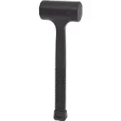 Ks Tools 140.5252-E, Vorschlaghammer, Polyurethan (PU), Glasfaser, Schwarz, 27 cm, 600 g