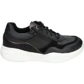 Xsensible SWX11 Schwarz - Damenschuhe Bequeme Schnürschuhe, Schwarz