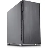 Nanoxia Deep Silence 8 Pro, Micro Tower, PC, Schwarz, ATX, EATX, Kunststoff, Stahl, 18 cm