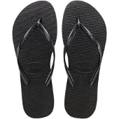Havaianas Slim, Weiblich, Erwachsener, Flip-Flops, Schwarz, Einfarbig, 39 - 40