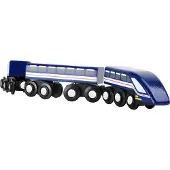 Small Foot Hochgeschwindigkeitszug - Blauer Blitz TRAINible 272630