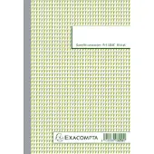 Exacompta 3250E 10x Durchschreibebuch A5 kariert 50 Blatt, doppelte Ausführung -