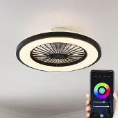 LumenXL Deckenventilator Starry mit Fernbedienung - TUYA und RGBW