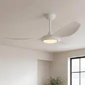 LumenXL Deckenventilator weiß inkl. LED und Fernbedienung - Viento
