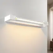 LumenXL Drehbare Wandlampe Sirle 45 cm in Weiß