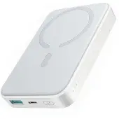 JOYROOM JR-W020, 10000 mAh, Lithium-Ion (Li-Ion), Super Fast Charging, Kabelloses Aufladen, 3,85 V, Weiß