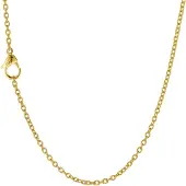 Boccia 08048-02 Damenkette Titan Goldfarben