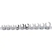 Ks Tools 3/8" 12-kant-Einsteck-Maulschlüssel-Satz, 10-tlg10-22mm