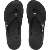 Reef Flip Flops Santa Ana Damen Black White-Schuhgröße 38,5