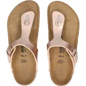 Birkenstock Zehentrenner Gizeh Electric Metallic Copper Narrow Kinder-Schuhgröße 34