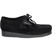 Clarks Wallabee 26155519 7, Schnürschuhe in Schwarz für Herren, Größe 41