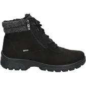 Ara Winterboots "SAAS FEE", Damen, Gr. 5 (38), atmungsaktiv, schwarz, Filz, Textil, Veloursleder, Basic, Schuhe Winterboots, Winterstiefelette, mit praktischem Außenreißverschuss, G-Weite