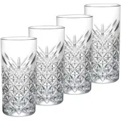 MÄSER Longdrinkglas Timeless aus Glas, 4-teilig