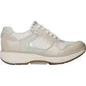 Xsensible New Jersey bequeme Halbschuhe, Sneaker, Soft Pearl, Leder, Weite GX - Damenschuhe Bequeme Schnürschuhe, Beige, leder (stretchleder)