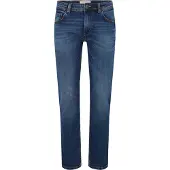 Tom Tailor Herren Jeans Marvin Straight Fit, Farbe:Used Mid Stone Blue 10119, Größe:W32/L30