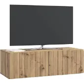 vidaXL Wandmontierter TV-Schrank 98 x 41 x 30 cm Artisan-Eiche