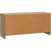 vidaXL TV-Schränk 102 x 34,5 x 47 cm Artisan-Eiche Holzwerkstoff