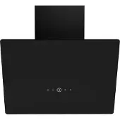 Klarstein MaxAir Dunstabzugshaube - 50 cm kopffreie Haube, Touch-Bedienung, 300 m³/h Luftstrom, , LED-Beleuchtung, Leise 50 dB, Schwarz, Abluft und Umluft