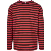 Urban Classics Langarmshirt "Herren Regular Stripe LS" 1 Stk.