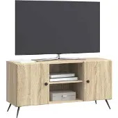 vidaXL TV-Schränk Sonoma-Eiche 102 x 34,5 x 50 cm Holzwerkstoff