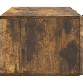 vidaXL Wandmontierter TV-Schrank Geräucherte Eiche 99 x 41 x 30 cm